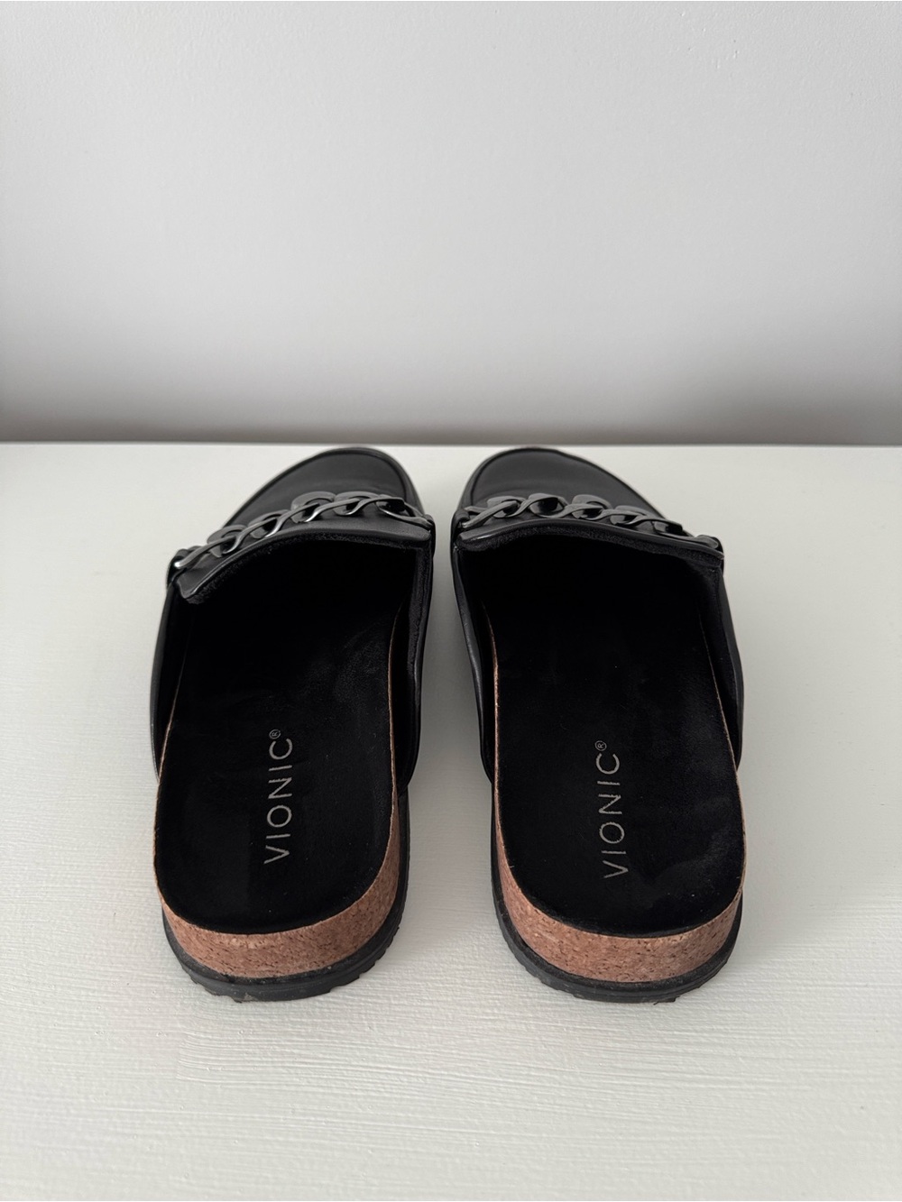 Vionic “Georgie” blk leather sz 9 EUC - Picture 3 of 6